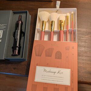 Bacha make up brush set and Pearl de Flore eye treatment